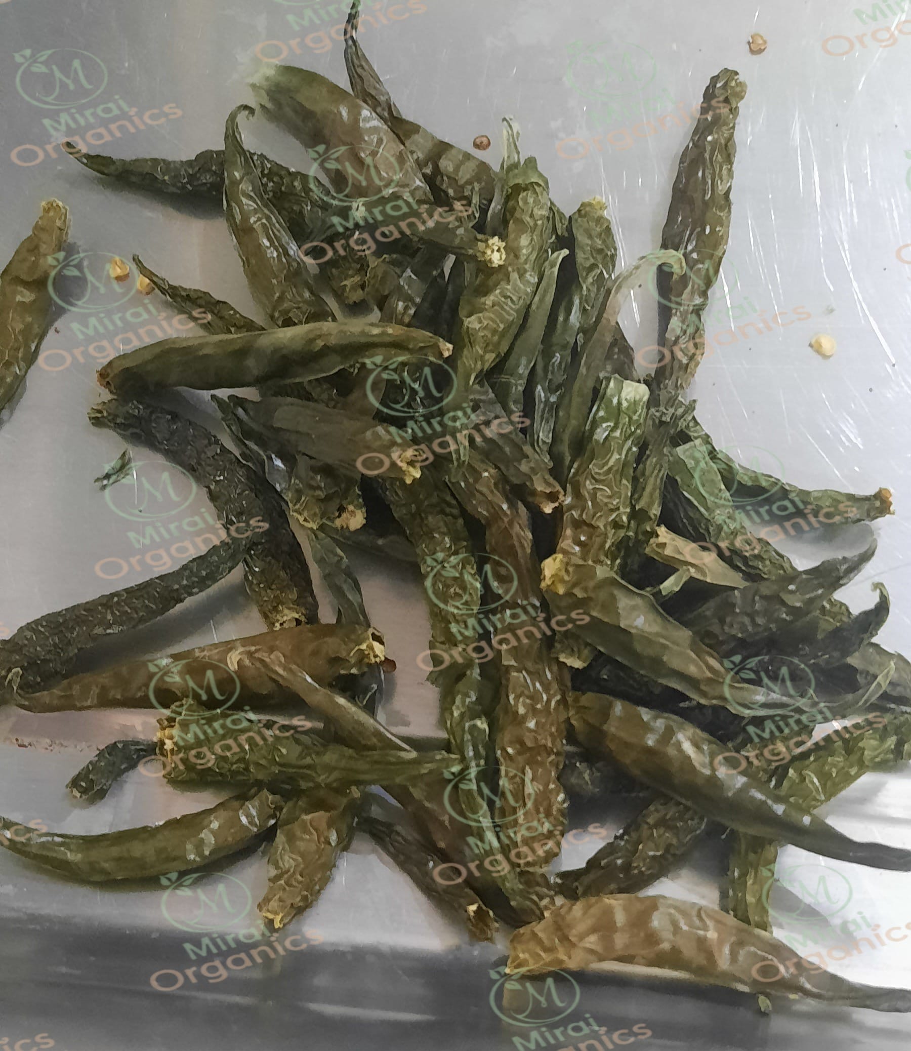 Dried Green Chilli (Ready to Fry)